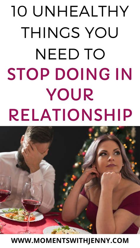 10 unhealthy things you shouldn t do in a relationship healthy relationship tips relationship