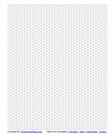 18 Printable Isometric Dot Paper  Printables Collection