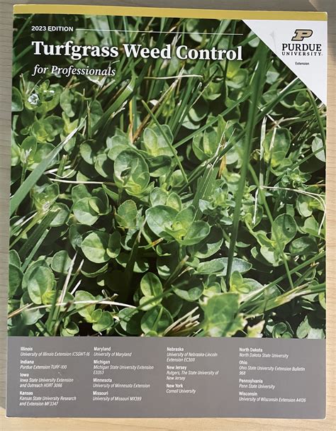 2023 Turfgrass Weed Control For Professionals Is Available Now
