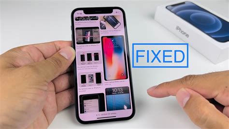 How To Fix Vertical Line On Iphone X Xs Youtube