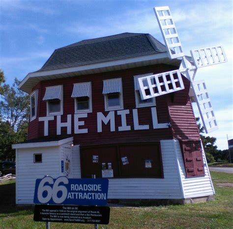 The Mill Restaurant And Bar Opened In 1929 In Lincoln Illinois The