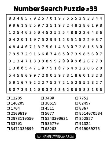 Pin On Sopas Numéricas Para Imprimir