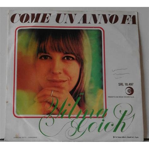 Albums et chansons en streaming et téléchargement mp3. Wilma GOICH - Finalmente / Come Un Anno Fa - Disco Armony