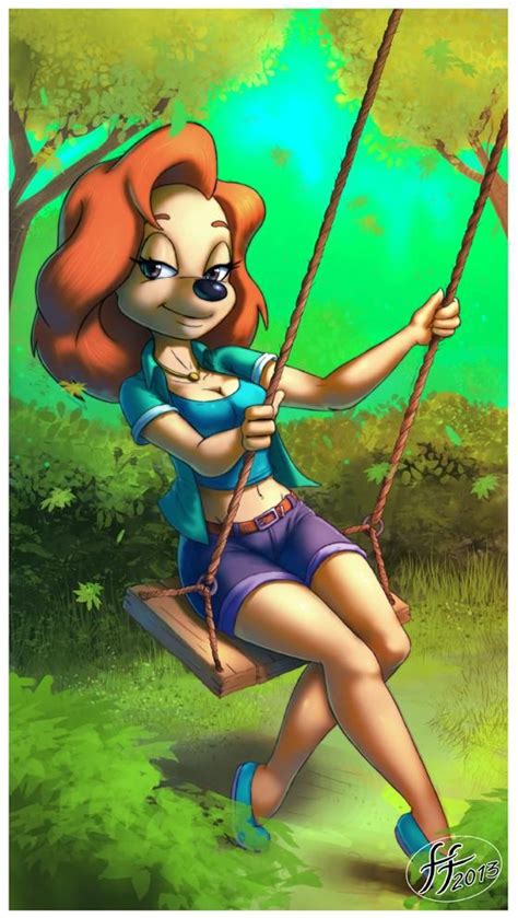 Roxanne By Bis On Deviantart Female Cartoon Characters Goofy