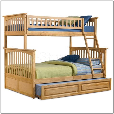 Bunk Bed Twin Over Full With Trundle Beds Home Design Ideas