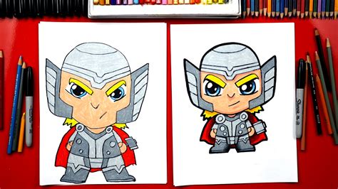 Maybe you would like to learn more about one of these? How To Draw Cartoon Thor - Art For Kids Hub