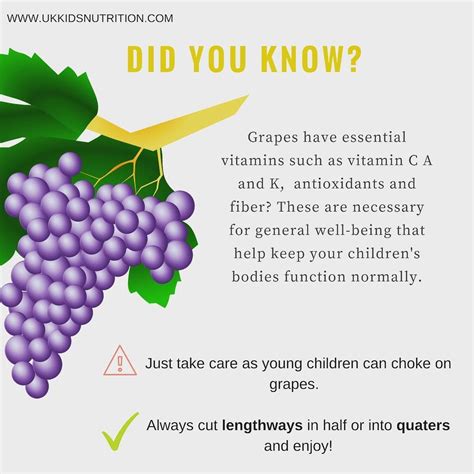 Facts On Grapes Today Ukkidsnutrition Fruit Dietitian Nutrition