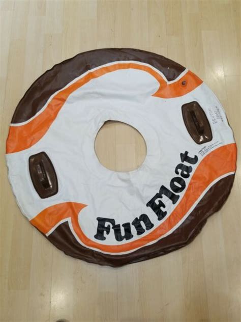 Vintage 1990s Fun Float Inflatable Pool Swim Ring Float Donut Intertube Euc Ebay