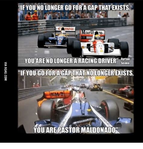 If You No Longer Go For A Gap That Enists You Are No Longer A Racing