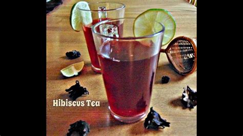 How To Make Hibiscus Tea With Ginger Episode 91 Youtube