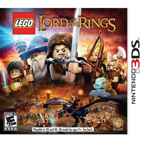 Lego Lord Of The Rings Nintendo 3ds Explore All Of The Open World Of