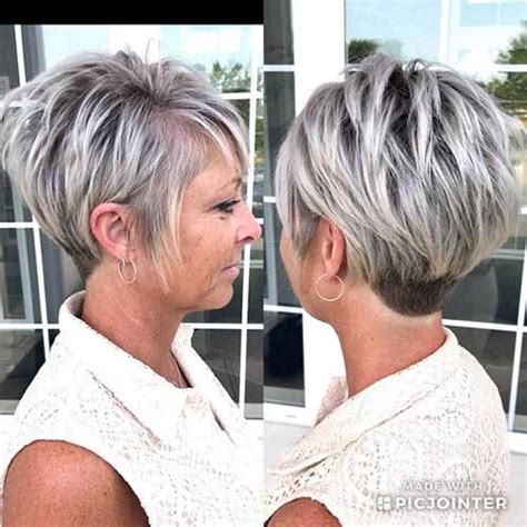 20 Beautiful Short Layered Haircuts For Women Over 50 Short