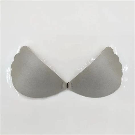 Pcs Womens Reusable Invisible Magic Strapless Self Adhesive Push Up Bra Stick On Gel