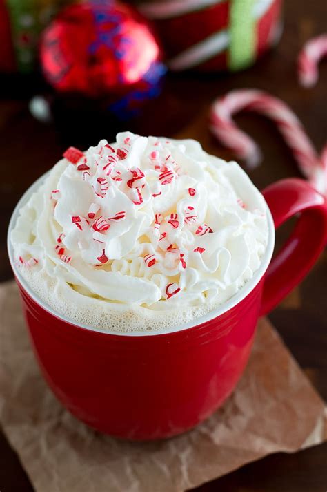 Candy Cane White Chocolate Peppermint Mocha Baking Mischief