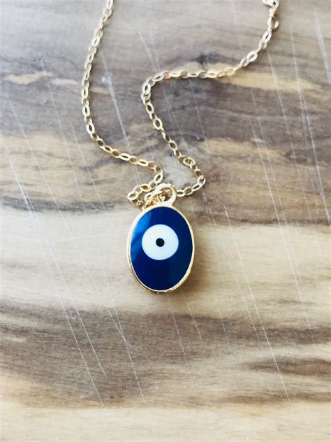 Evil Eye Necklace Protector Necklace Good Luck Necklace Talisman