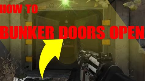How To Unlock The Bunker Doors Warzone Bunker Youtube