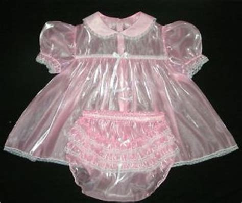 Adult Baby Dress Thick Diaper Spreading Trouser Romper Diaper Dress On
