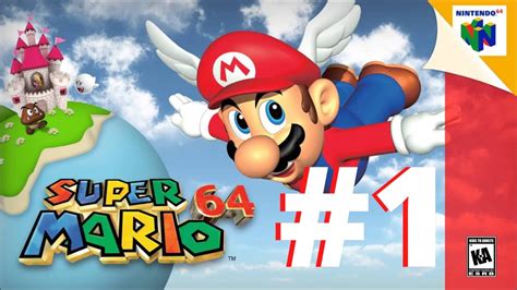 Super Mario 64 Playthrough Part 1 Youtube