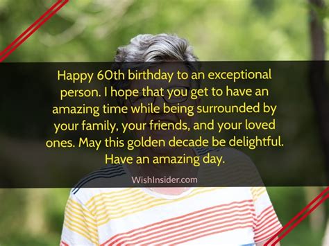 25 Happy 60th Birthday Wishes Wish Insider