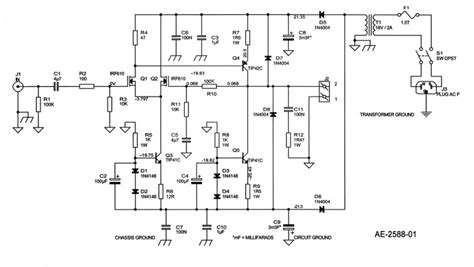 Solid State Guitar Amp Schematic