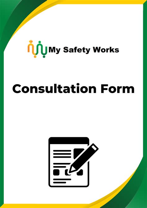 Consultation Form My Safety Works