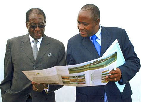 Zimbabwes Nonagenarian Leader Mugabe Officially Picks Former Govenor Gideon Gono For President