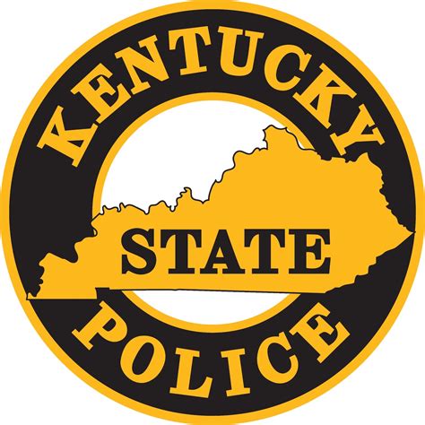 Kentucky State Police Logo Replica Vinyl Decal Etsy
