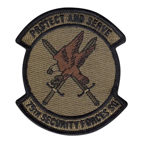 75 Sfs Custom Patches 75th Security Forces Squadron Patches