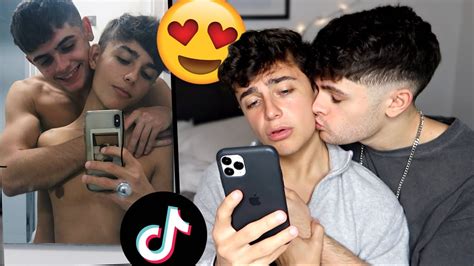 REACTING TO GAY COUPLE TIK TOKS Gay Reacts YouTube