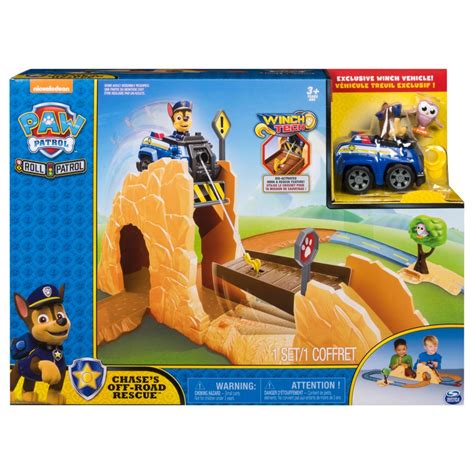 Spin Master Paw Patrol Roll Patrol Chases Off Road Rescue Playset