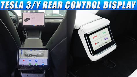 New Rear Passenger Touch Screen Display For Tesla Model 3y Control