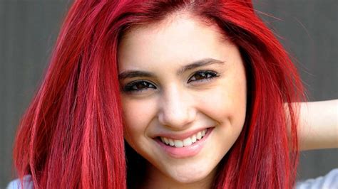 Free Download Hd Wallpaper Ariana Grande Redheads Celebrity Face Women Faces Girls
