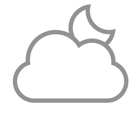 3 Moon Cloud Icon Free Download On Iconfinder