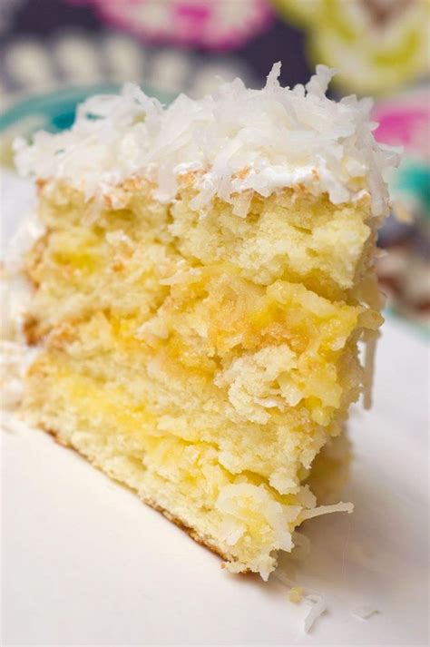 Lemon Coconut Cake Lemon And Coconut Cake Vanilla Cake Mix Recipes Coconut Cake