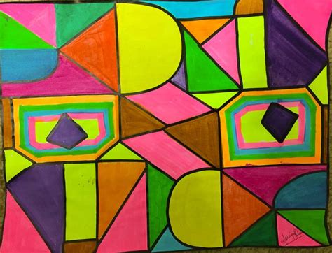 Geometric Shapes Paintings