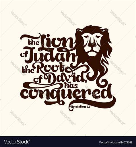 Christian Biblical Typography Royalty Free Vector Image