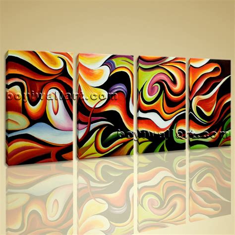 Huge Wall Art Abstract Painting Home Decoration Ideas