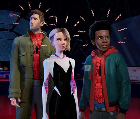 Full Sized Photo Of Spider Man Into The Spider Verse Cast Photo Hot