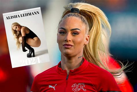 Alisha Lehmann Kalender 2024 zeigt sexy Fotos der Stürmerin PromiBlitz