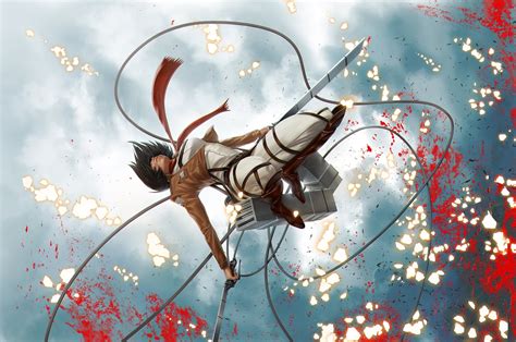 Shingeki no kyojin by pupinta on deviantart. Shingeki No Kyojin, Mikasa Ackerman Wallpapers HD ...