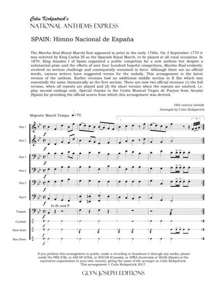 Preview Spain National Anthem Himno Nacional De España Marcha Real