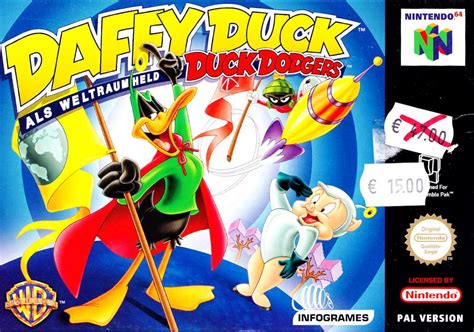 Looney Tunes Duck Dodgers Starring Daffy Duck Cover Or Packaging Material Mobygames