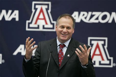 After his team completed its. Rich Rodriguez introduced as Arizona's new football coach