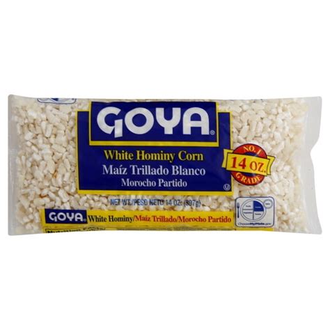 Goya White Hominy Corn 14 Oz