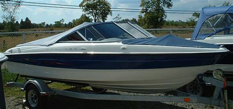 We can craft them to snap at the top of the windshield and stretch to the back of the boat, or we can cover. Bayliner Boat Covers