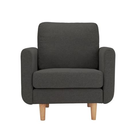 Argos Home Remi Fabric Armchair In A Box Charcoal £13599 Argos