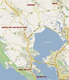 North Bay San Francisco Map