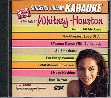 singer s dream karaoke whitney karaoke various artists music}