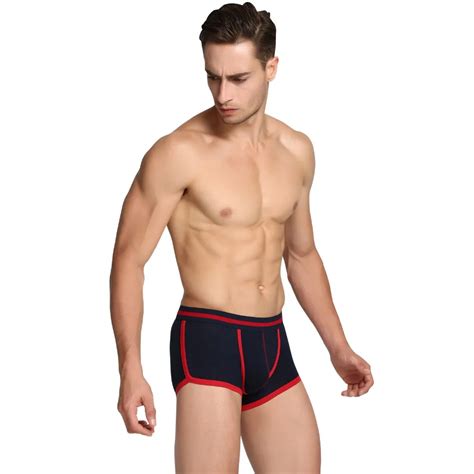 Men Modal Underwear Plus Size Men Solid Boxer U Convex Breathable Elastic Shorts Trunks Sexy