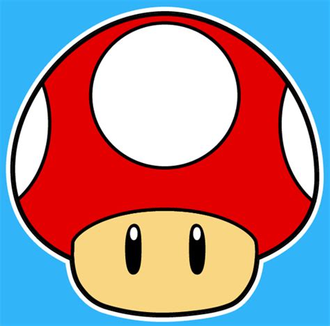 How To Draw The Mushroom From Nintendos Super Mario Bros With Easy